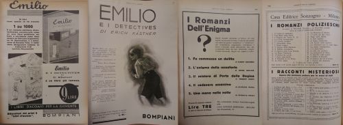 1930-32: Il successo dei Libri gialli di Mondadori continua e spinge anche altri editori a creare delle collane dedicate al genere poliziesco.